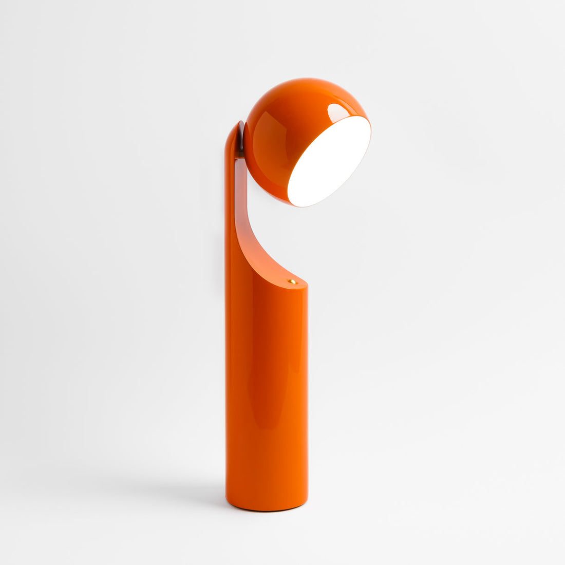 Mono Portable Lamp: Tangerine Orange