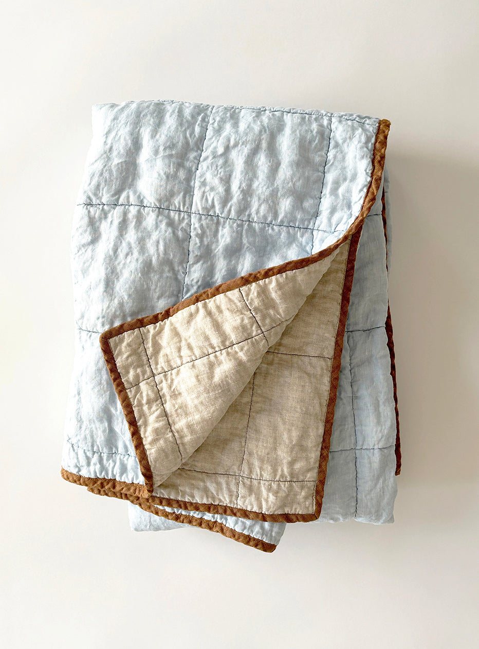 Simple Lines Throw - Ocean & Sand