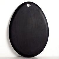 Ebonized Ash Egg Serving Board