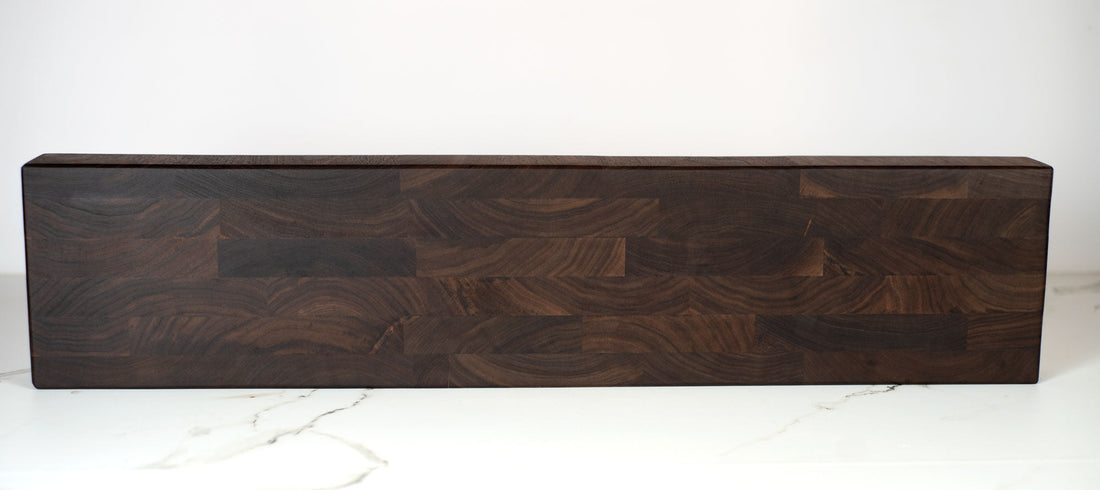 Cutting Board Bar Side End-Grain Side Kick 28×6×2