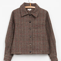 Padma Jacket in Camel Plaid