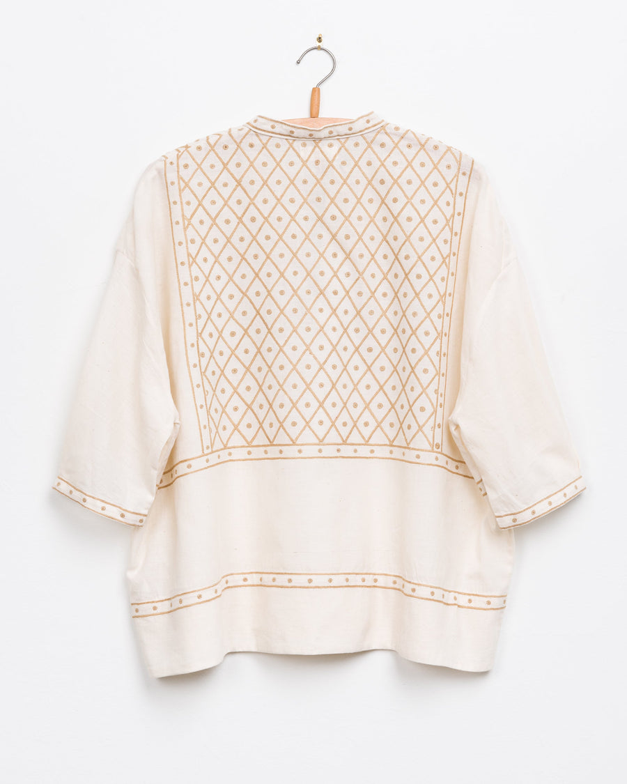 Hema Top in Embroidery