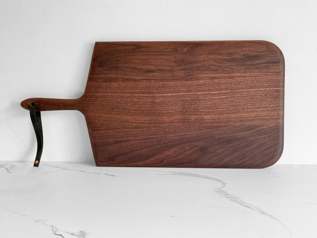 Whale Bone Server Board — Handcrafted Hardwood Serving Board