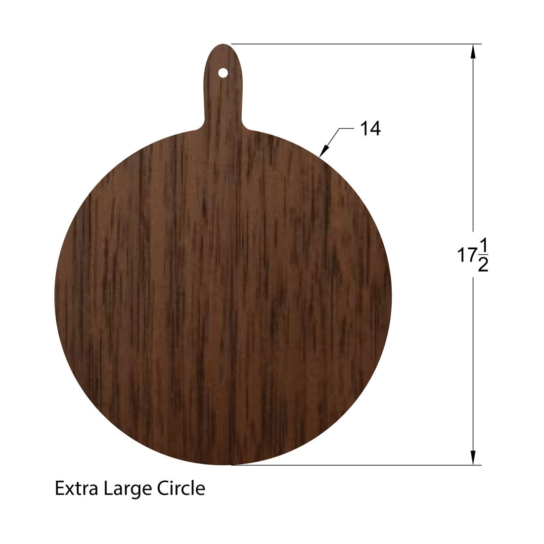 Circle Cutting & Serving Boards