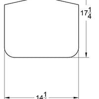 Whale Bone Large Cutting and Serving Board