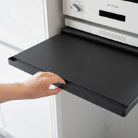 Countertop Drawer with Pull-Out Shelf - Steel