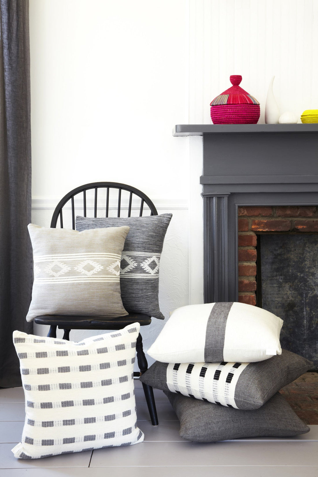 Zelalem Pillow - Slate