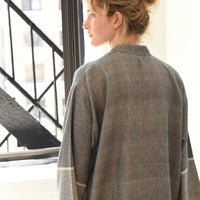 Charcoal Tribeca Long Sleeve Maxi Kaftan