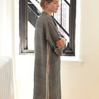 Charcoal Tribeca Long Sleeve Maxi Kaftan