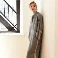 Charcoal Tribeca Long Sleeve Maxi Kaftan