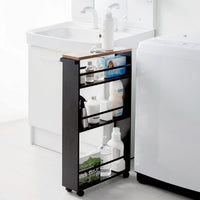 Slim Storage Cart (32" H)  - Steel