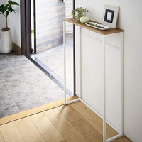Narrow Entryway Console Table (32" H)  - Steel