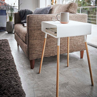 Storage Table - Tall (23" H)  - Steel + Wood