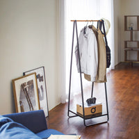 Coat Rack with Shelf (55" H)  - Steel