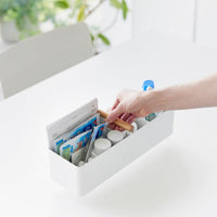 Slim Storage Box - Steel + Wood