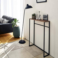 Narrow Entryway Console Table (32" H)  - Steel