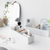 Slim Storage Box - Steel + Wood