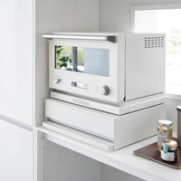 Countertop Drawer with Pull-Out Shelf - Steel