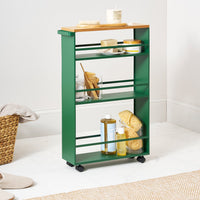 Slim Storage Cart (32" H)  - Steel