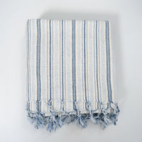 Blue Thin Stripe  Cape Towel