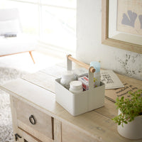Storage Caddy - Small - Steel + Wood