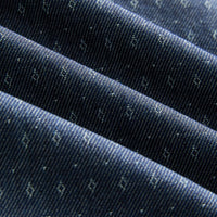Sonya Slip Dress in Denim Jacquard