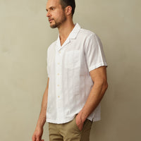 Fez Shirt in Cotton Dobby