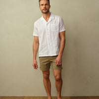 Fez Shirt in Cotton Dobby