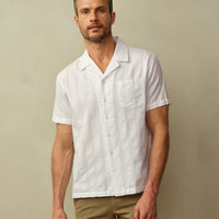 Fez Shirt in Cotton Dobby