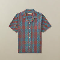 Fez Shirt in Cotton Dobby