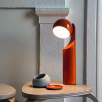 Mono Portable Lamp: Tangerine Orange