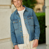 Noah Overshirt in Japanese Denim