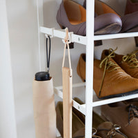 Six-Tier Shoe Rack (34" H)  - Steel