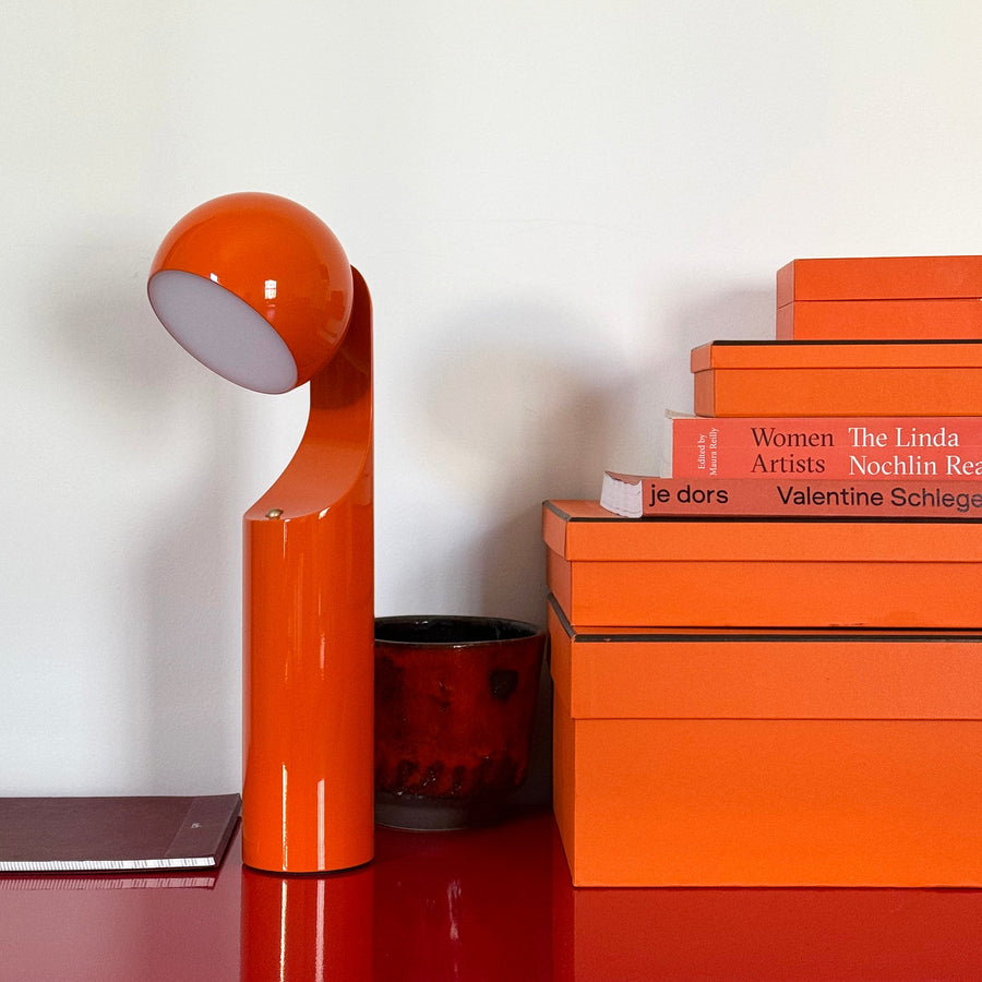 Mono Portable Lamp: Tangerine Orange