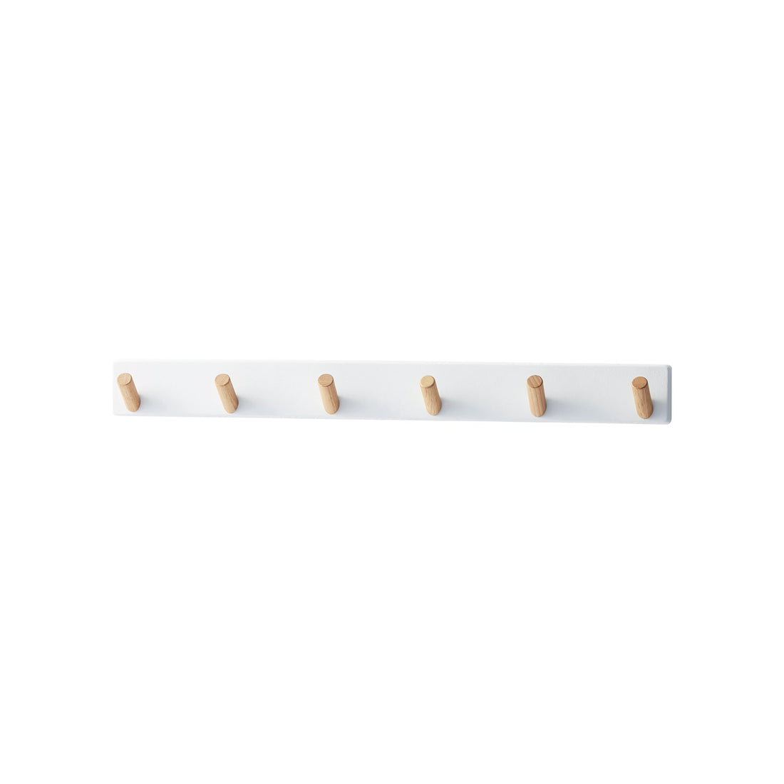 Wall-Mounted Coat Rack - Steel + Wood