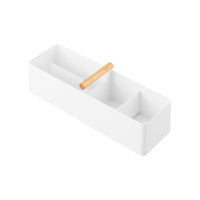 Slim Storage Box - Steel + Wood