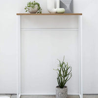 Narrow Entryway Console Table (32" H)  - Steel