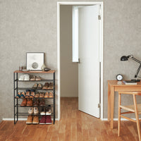 Six-Tier Shoe Rack (34" H)  - Steel