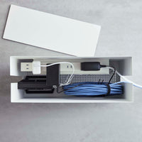 Rolling Cable Management Box - Steel