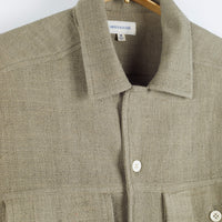 Harshil Two-Pocket Shirt in Lightweight Honeycomb Sage