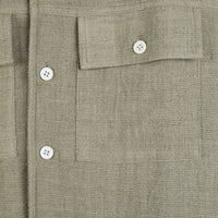 Harshil Two-Pocket Shirt in Lightweight Honeycomb Sage