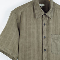 S/S Kabir Shirt in Mockleno Hatch Check Sage