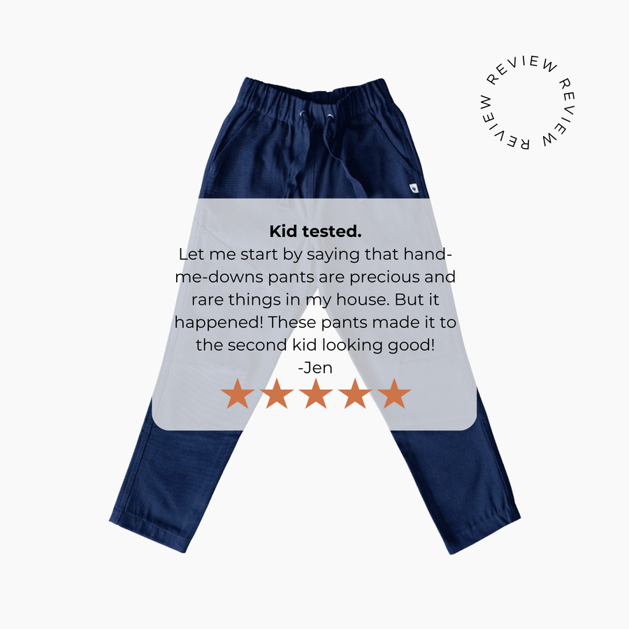 Ash Pants - Midnight Navy