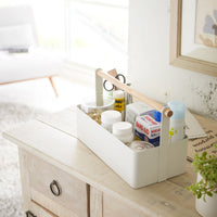 Storage Caddy - Large - Steel + Wood