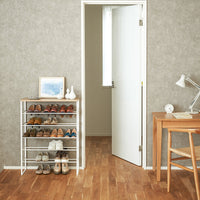 Six-Tier Shoe Rack (34" H)  - Steel