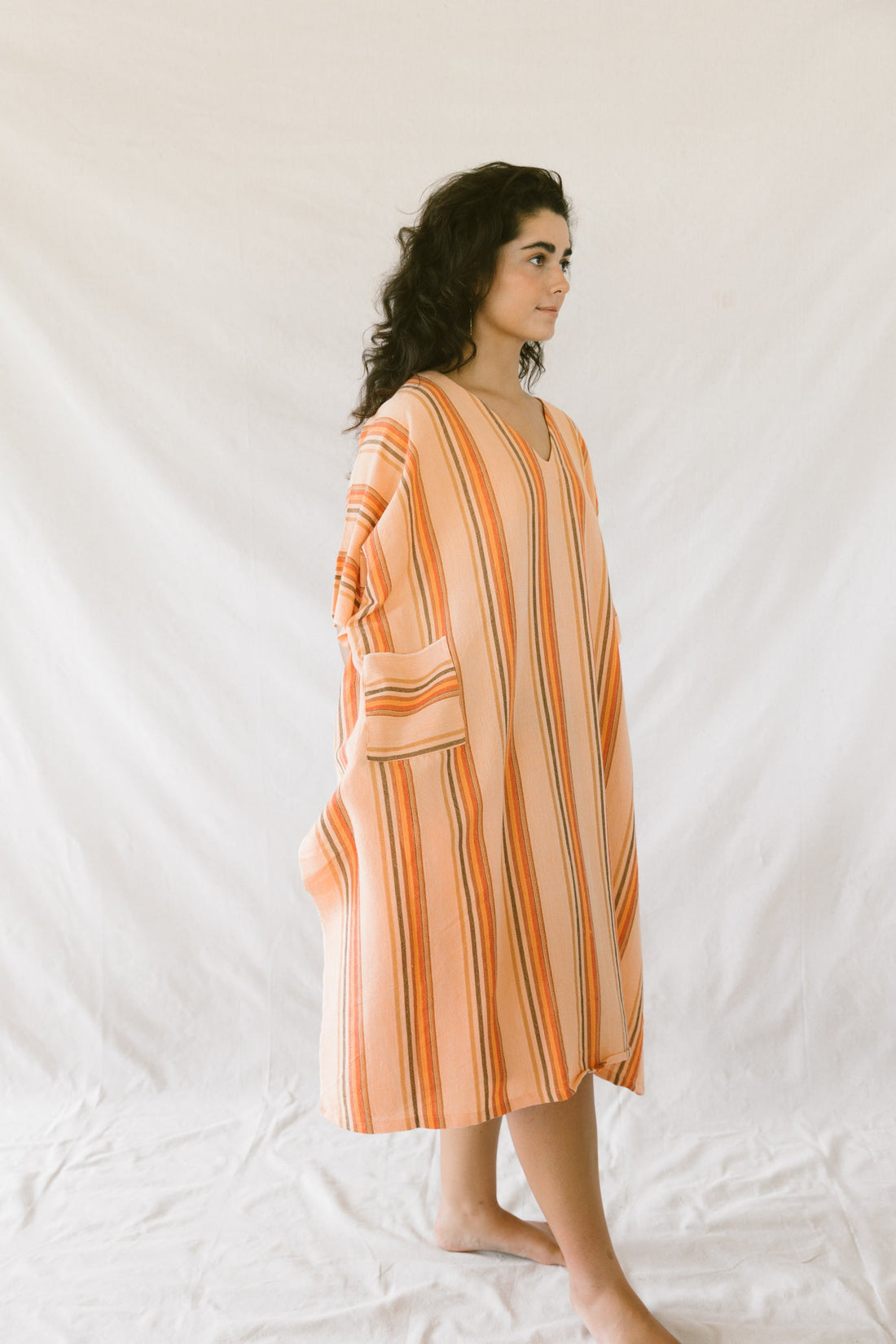 Flame Hudson V-Neck Kaftan