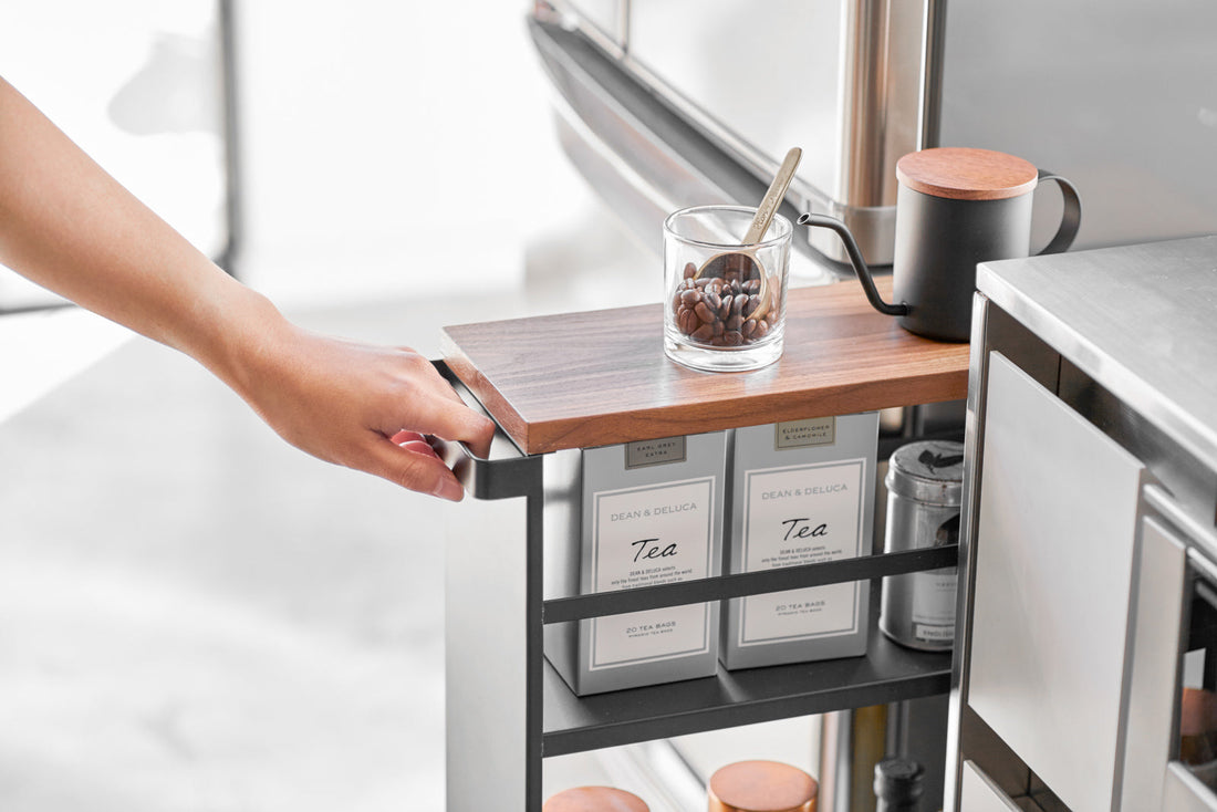 Slim Storage Cart (32" H)  - Steel
