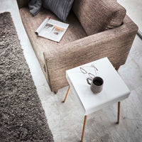 Storage Table - Tall (23" H)  - Steel + Wood