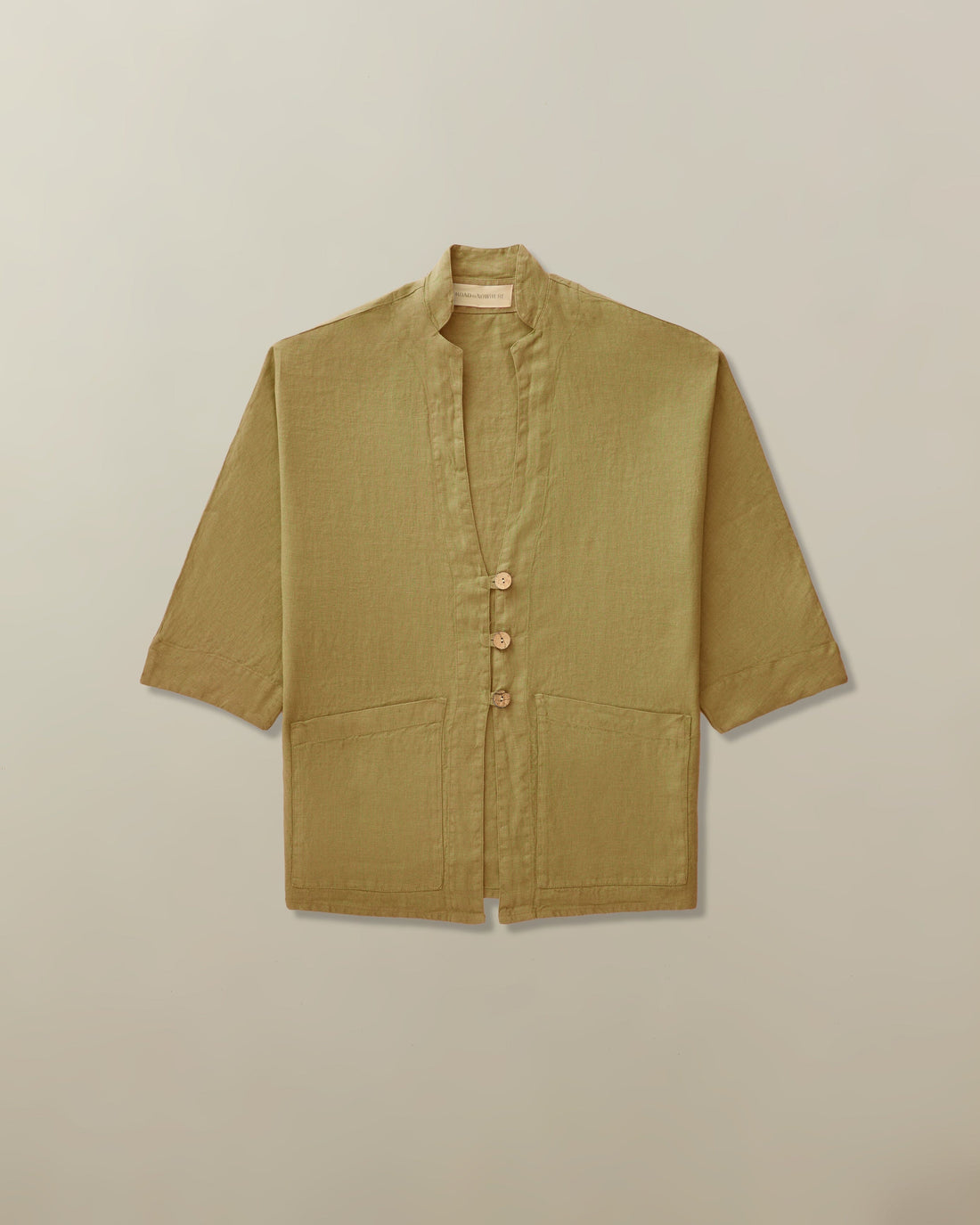 Aoki Jacket in Garment Dyed Linen
