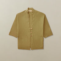 Aoki Jacket in Garment Dyed Linen